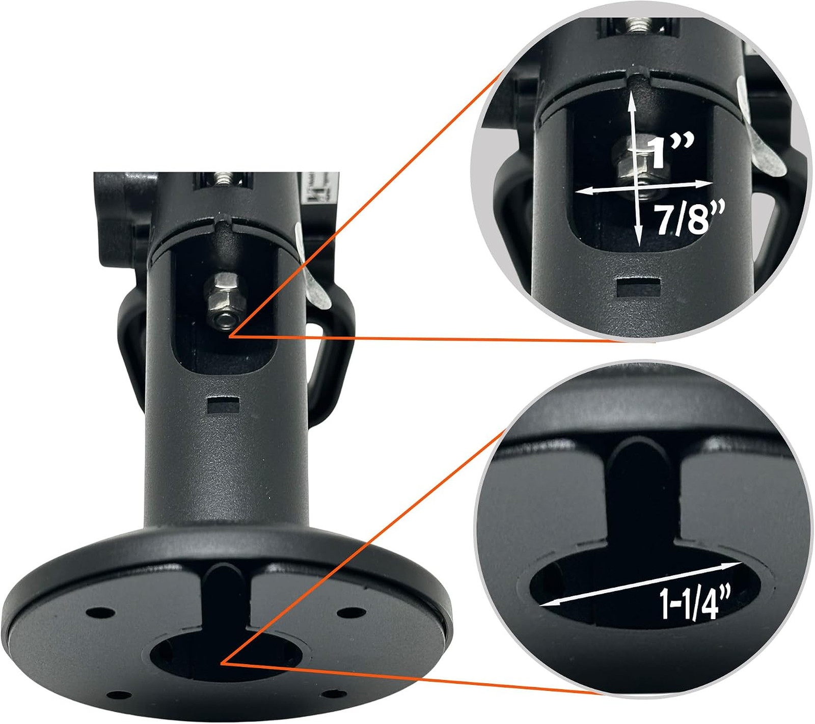 Point of Sale Swivel Stand for Ingenico Lane 3000 3600 5000 7000 8000 Docking