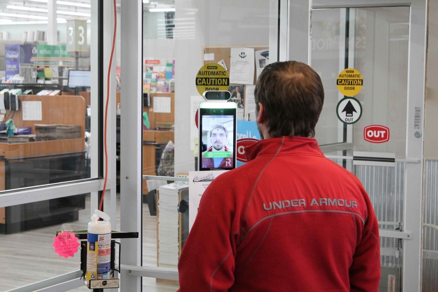 InReality Thermal Mirror Reader w/Camera and Software on Stand 20E-TM91421