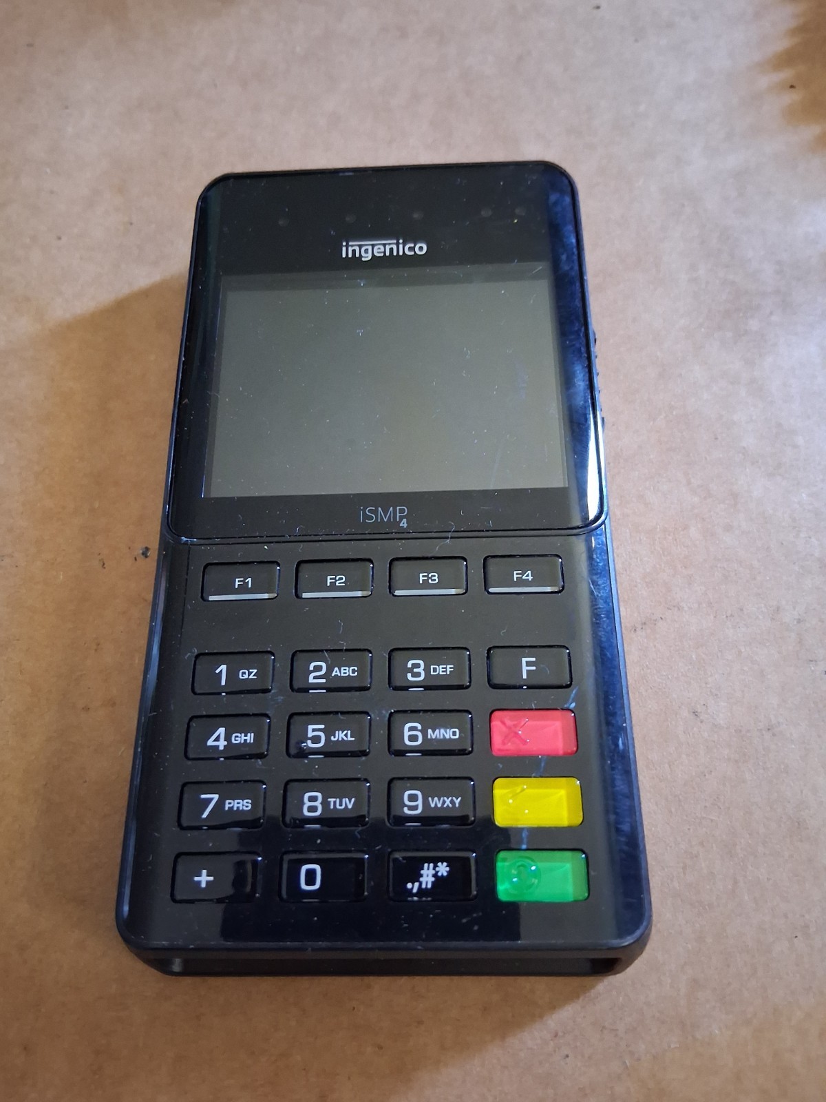INGENICO ISMP IMP657-11P3556A PORTABLE POS TERMINAL B1