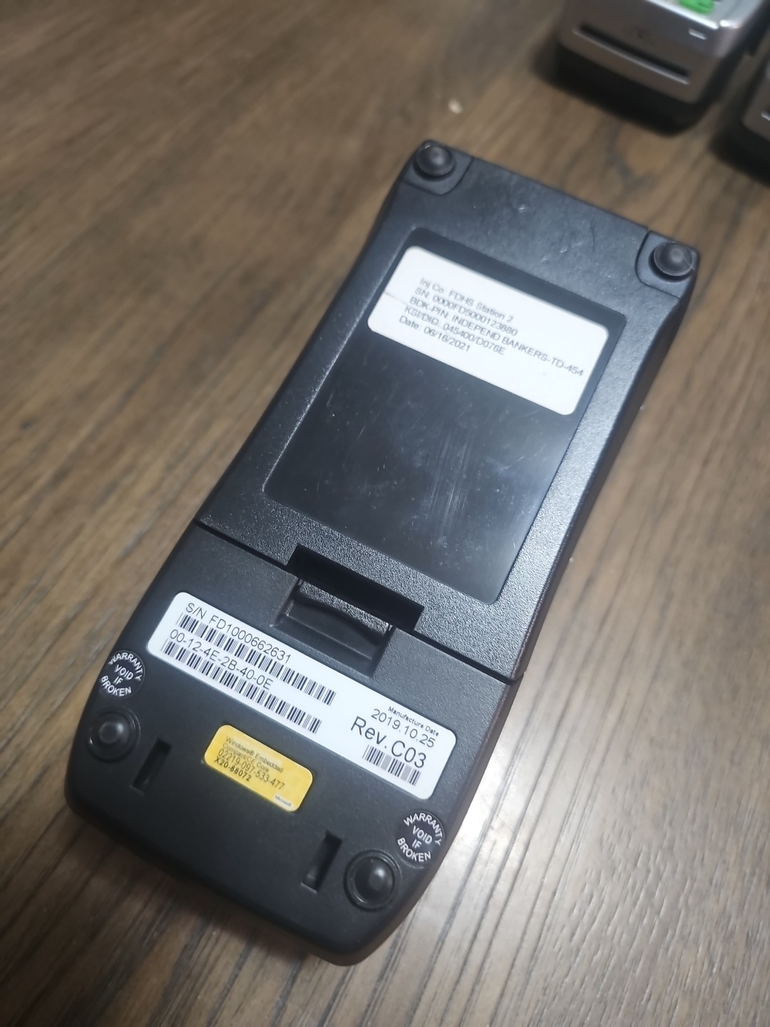 First Data FD130DUO Credit Card Machine