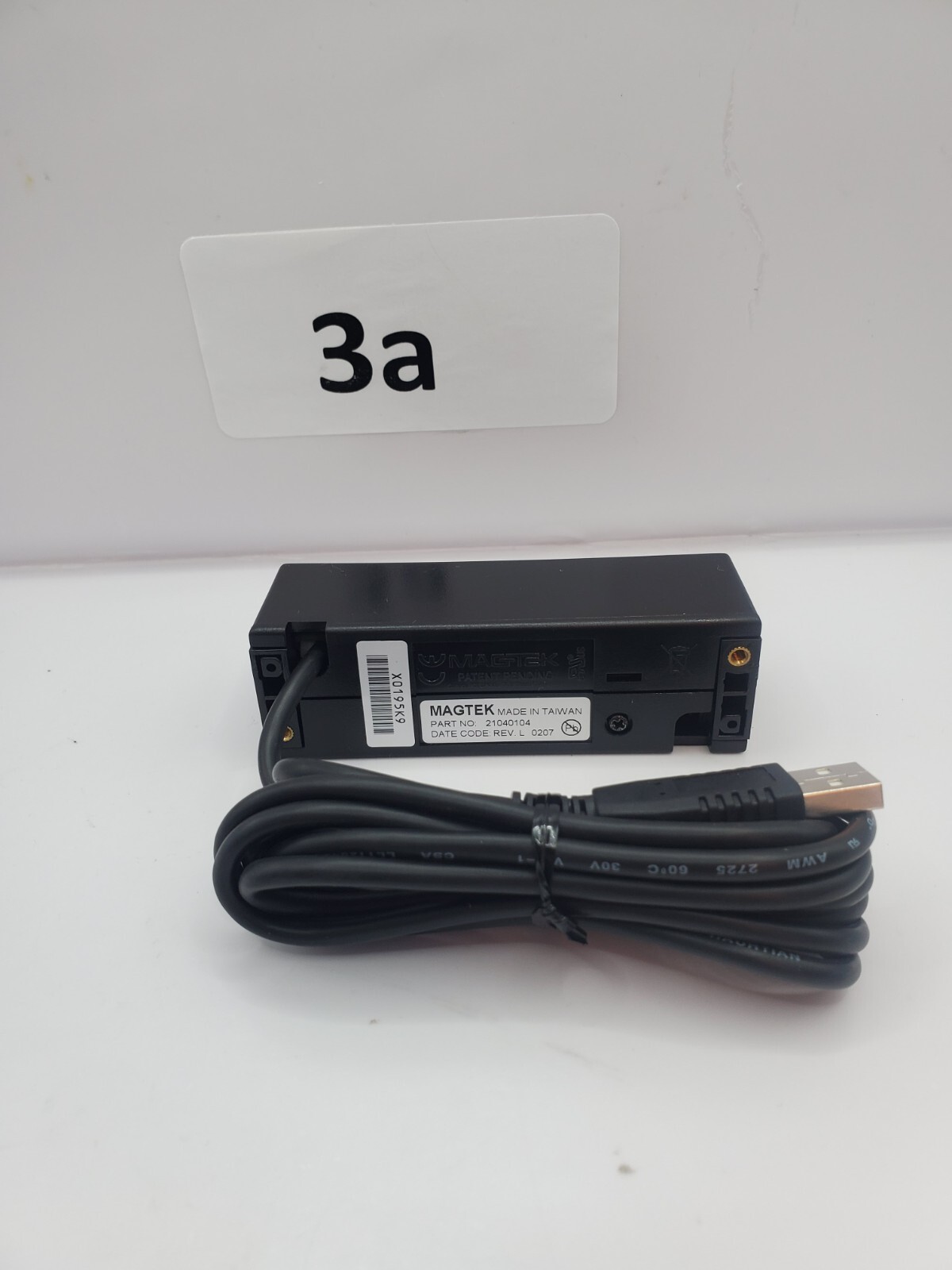 Magtek USB Magnetic Swipe Credit Card Reader 6′ Cable 21040104