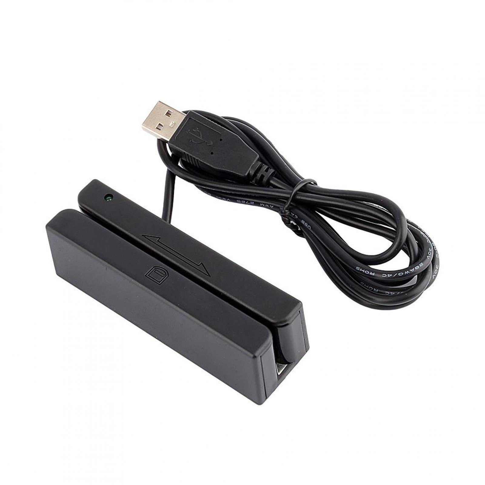 Card Reader USB 3 Tracks Smart Card Reader MSR90 Swipe Magnetic Stripe