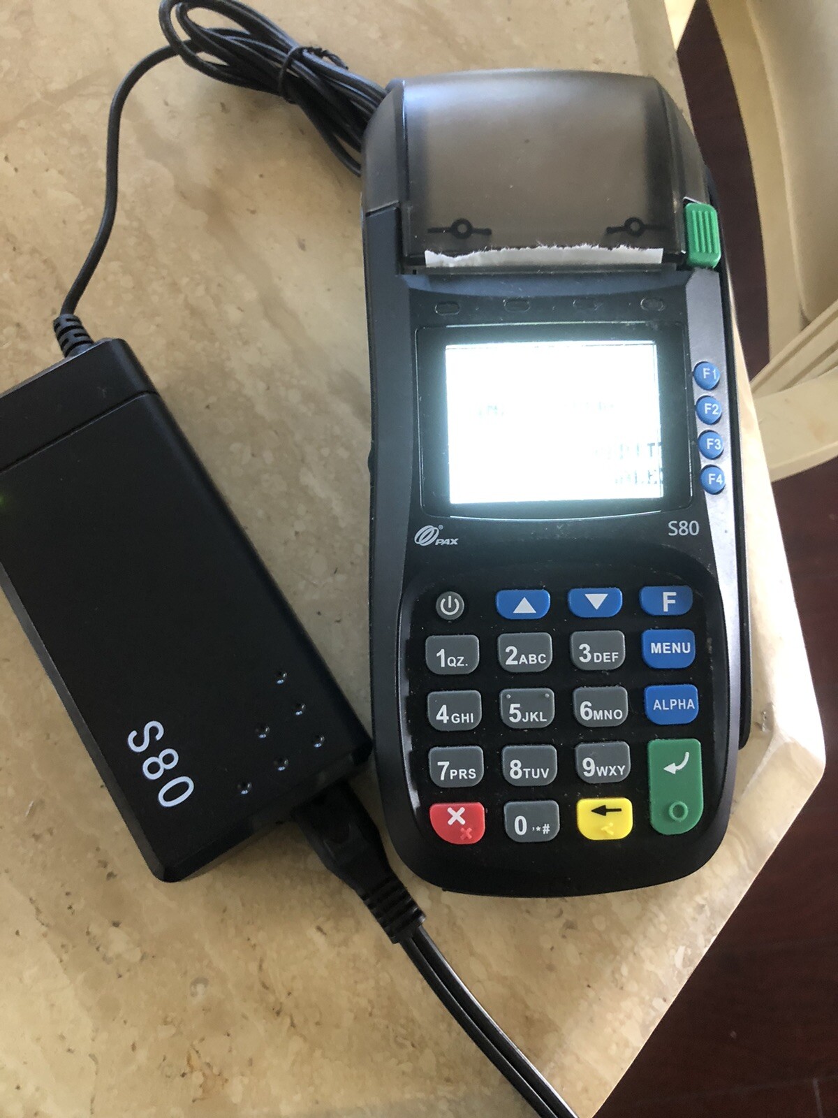 PAX S80 Contactless Credit Card Terminal (S80-M0L-363-02EA)