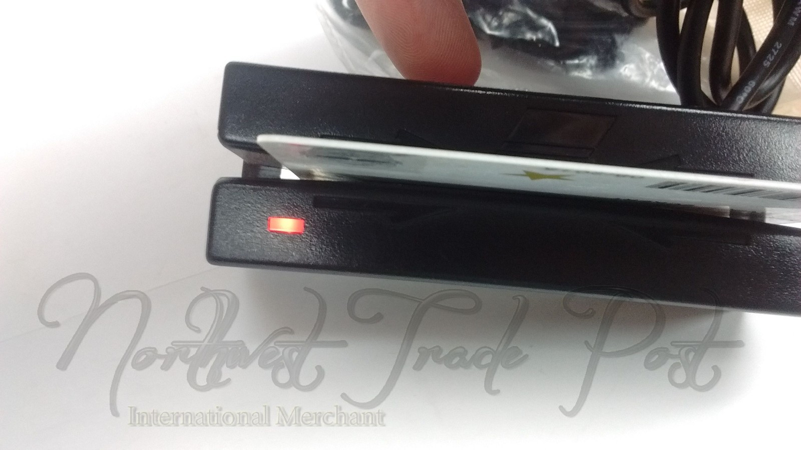 MagTek USB Credit Card Reader Part No. 21040110 Keyboard Emulation Track I/II