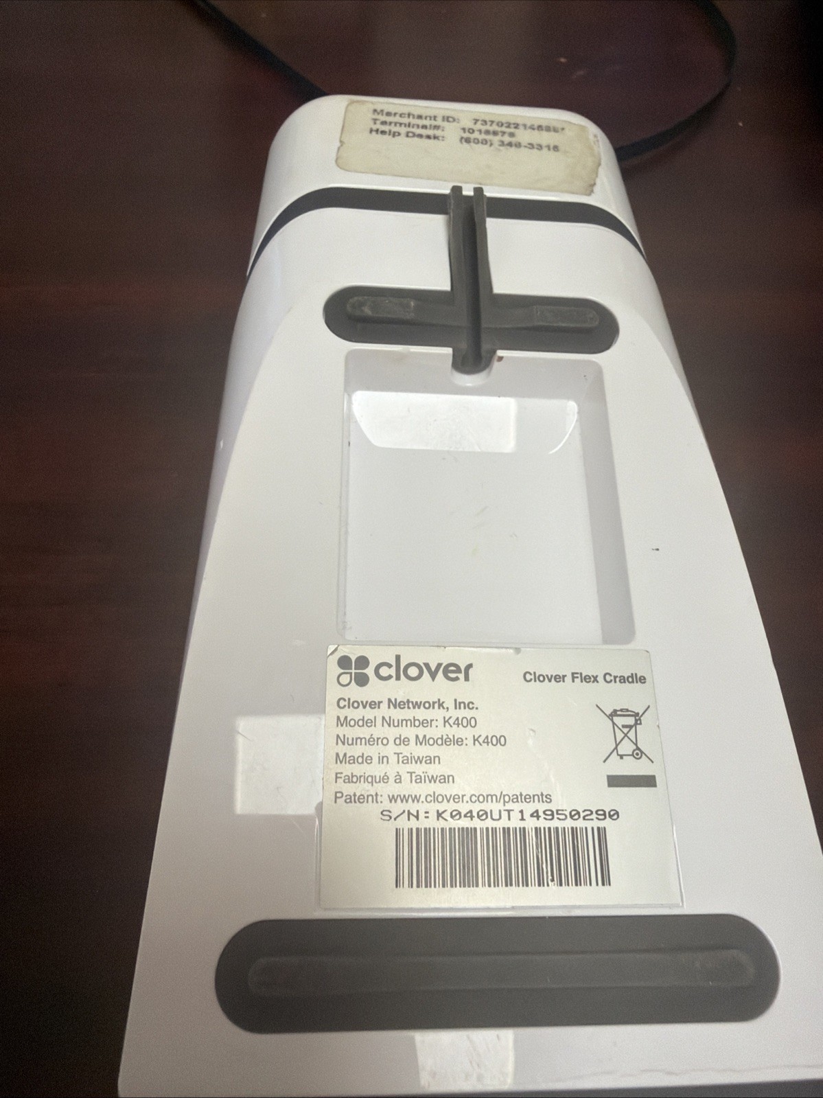 Clover Flex K400 Wireless Credit Card