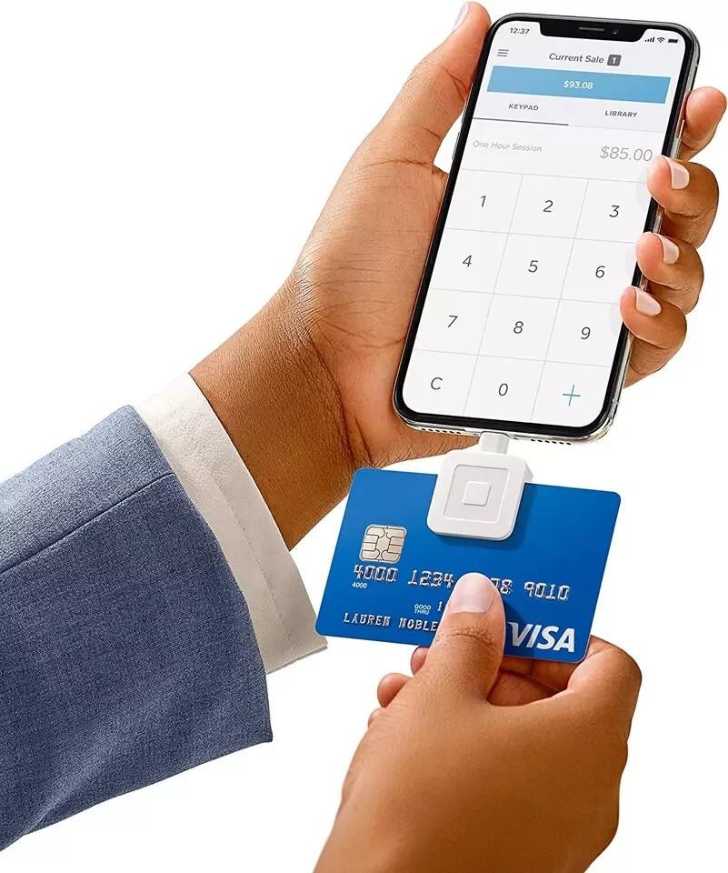 Credit Card Reader Chip Machine for Mobile Phones, Iphone Ipad, Square