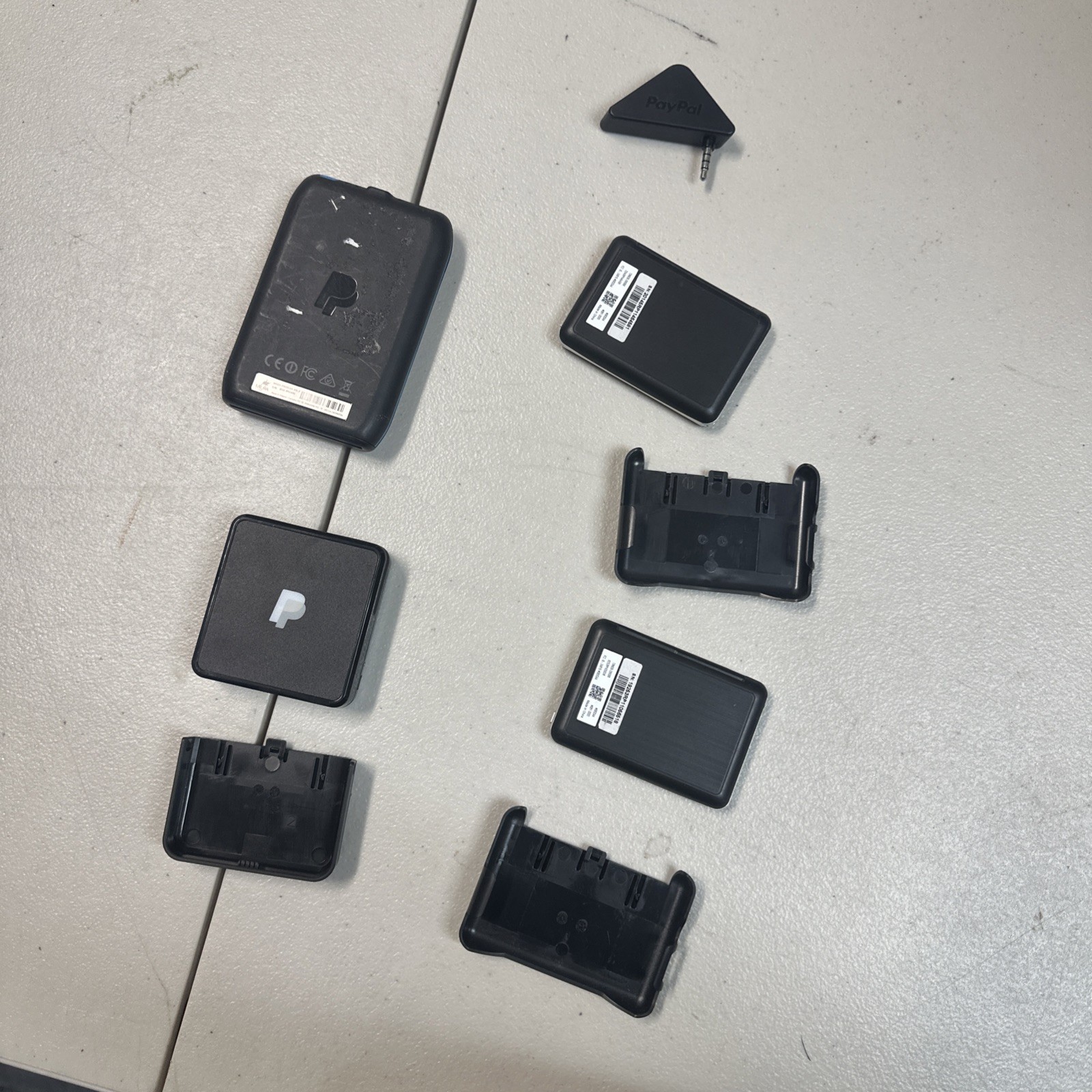 Lot Of 5 PAYPAL Chip Card Reader In Good Working Order