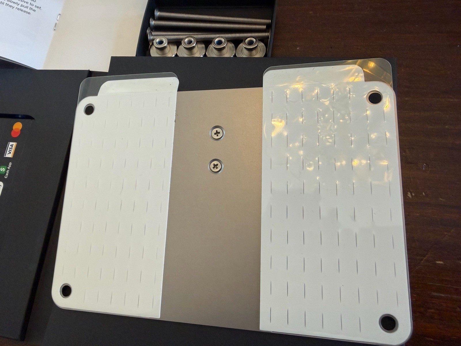 OEM Square Register POS, Metal Display Replacement Mount Plate Bracket, New!!!