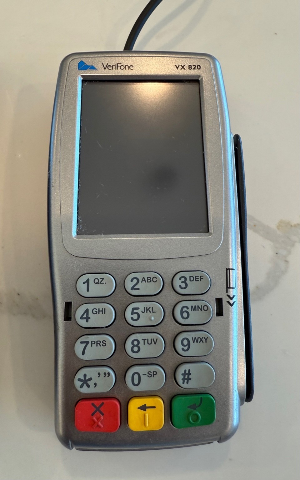 Verifone VX 520 + VX 820 Credit Card Terminal Bundle w/ Power Supply & Cables
