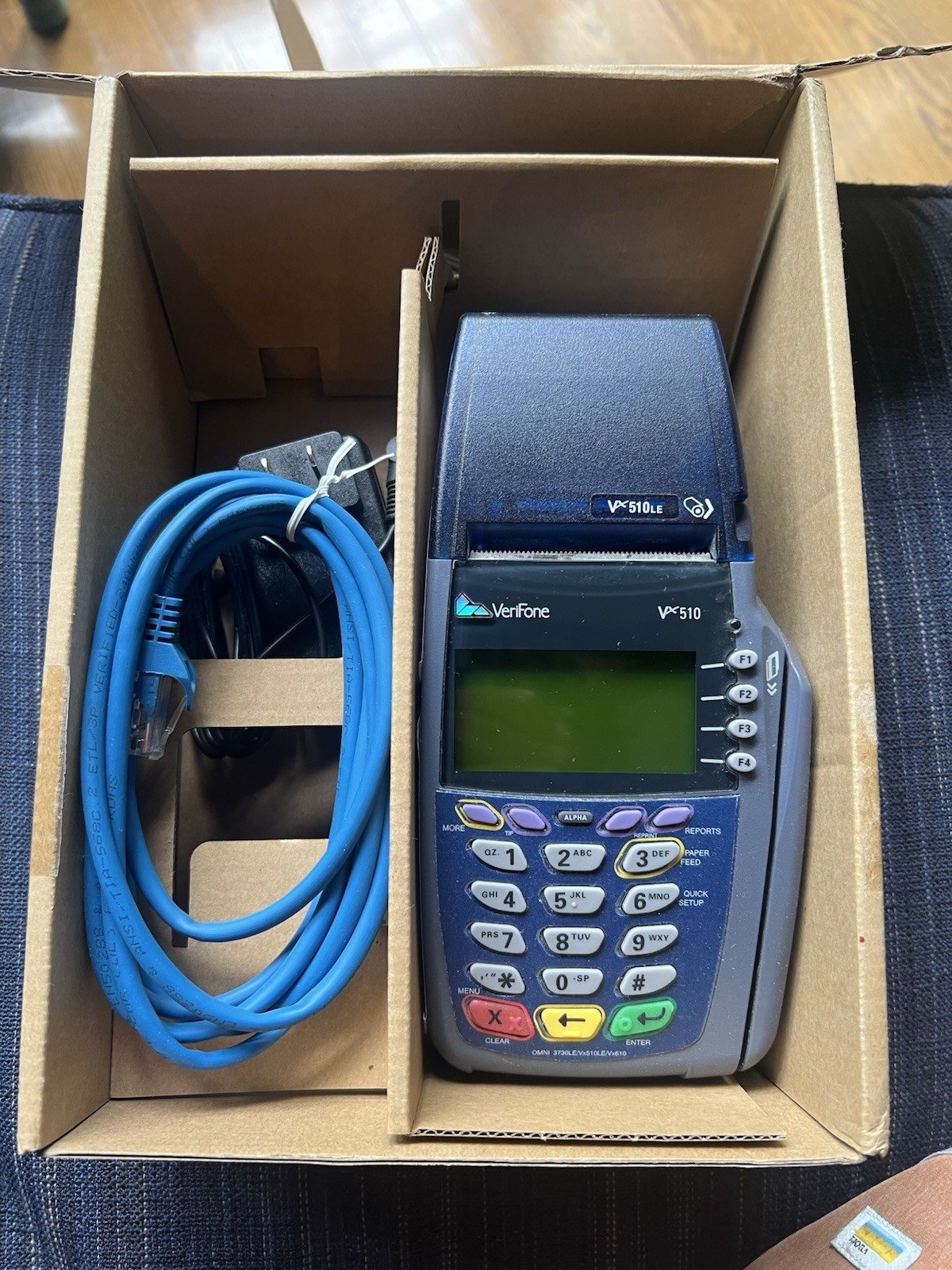 VeriFone VX510 POS Credit Card Reader Terminal With Coords