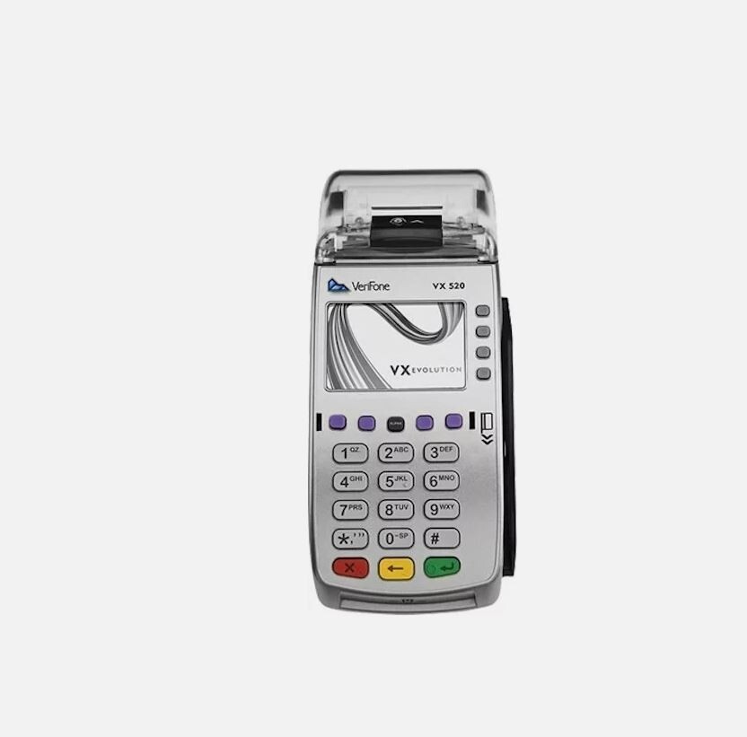 VeriFone Vx520 with 1000SE EMV Credit Card Machine M252-103-03-NAA-2