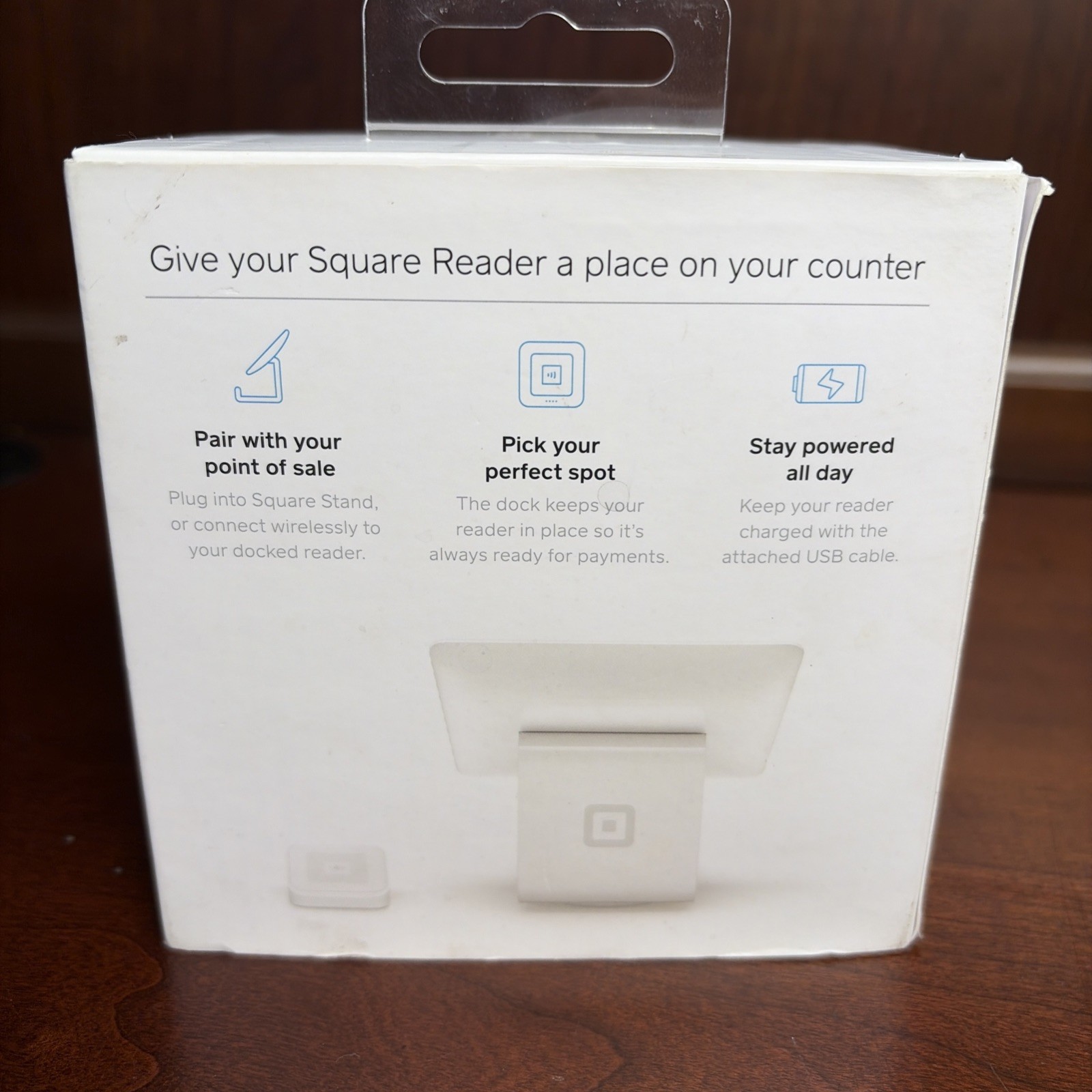 NEW (Priority Shipping) Square Dock for Contactless Credit Card Reader