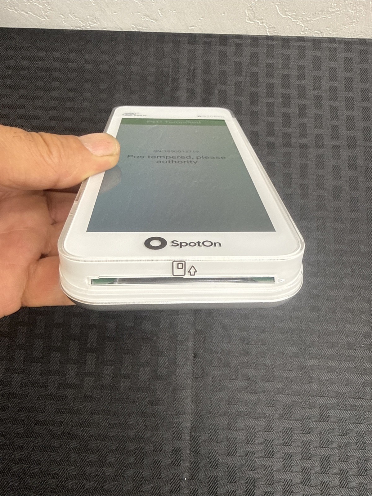 PAX A920 Pro SmartPOS Payment Terminal Android – Turn On For Parts Only