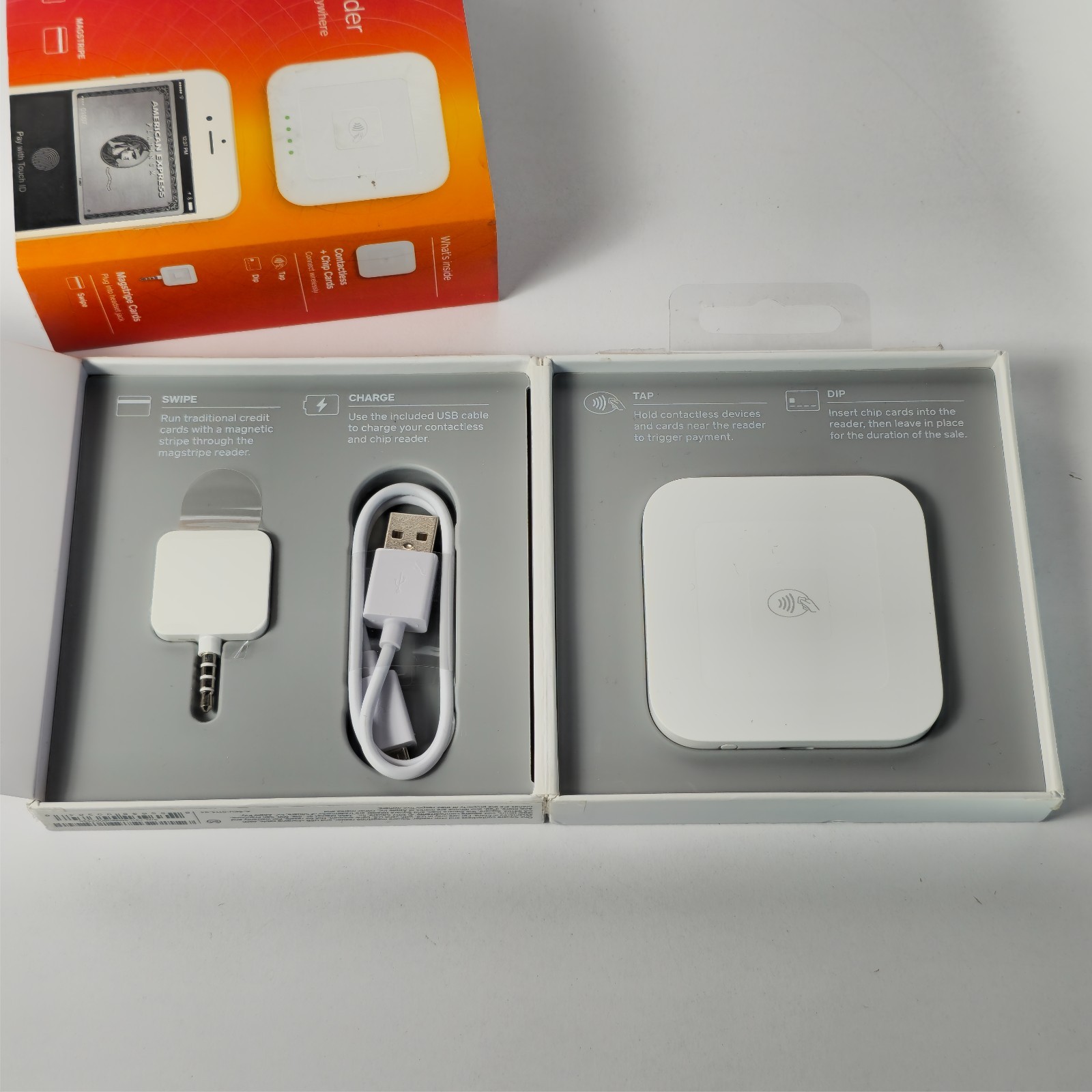 New Square Credit Card Reader for Contactless & Chip A-SKU-0113-04