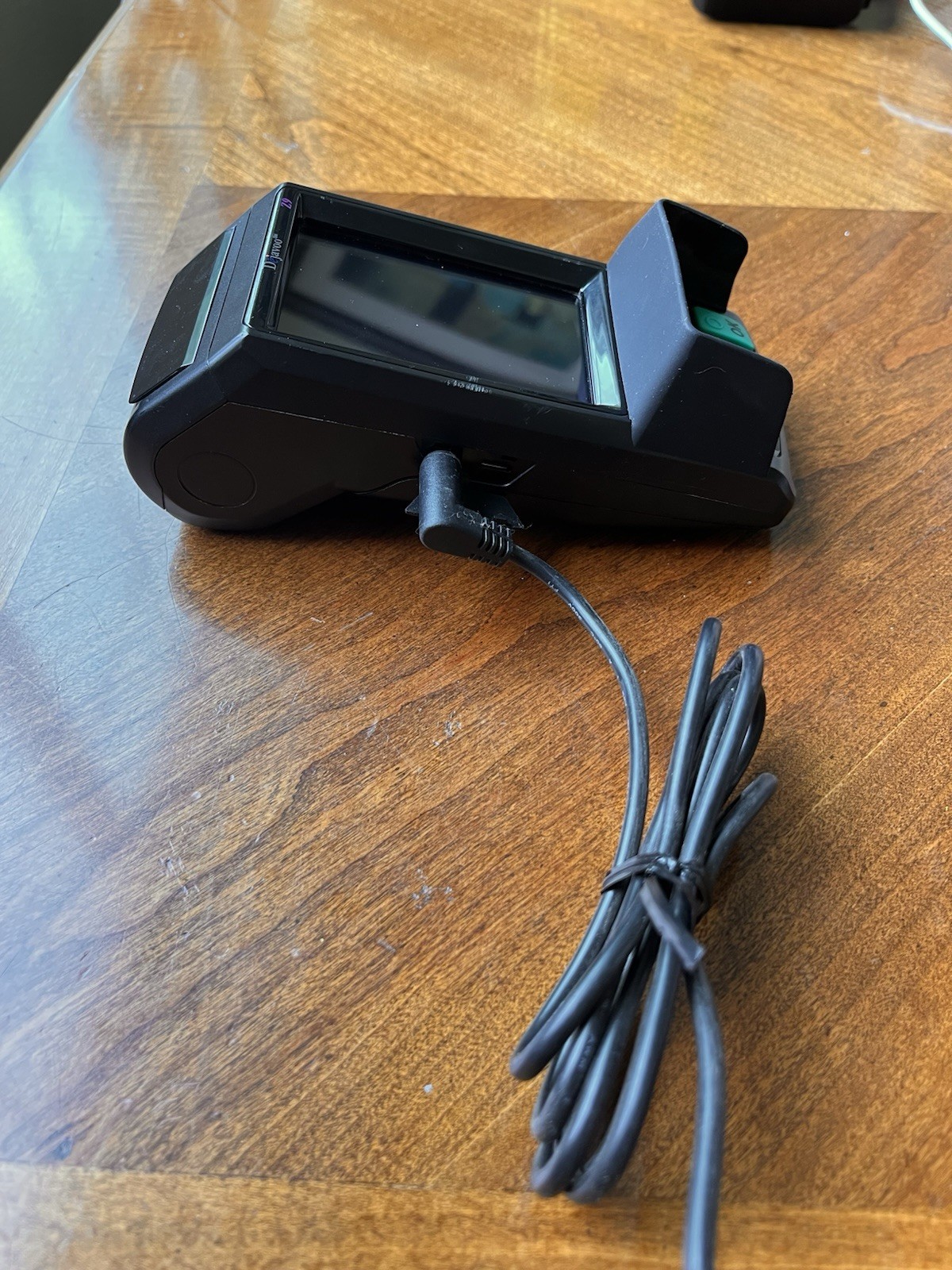 Dejavoo Z9 VEGA3000 Black 3.5″ LCD POS Credit Card Terminal Tested