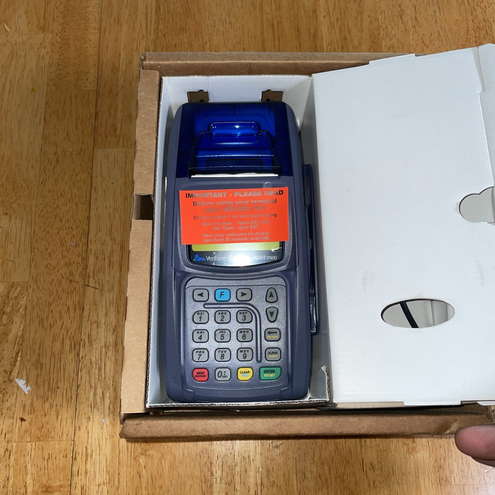 VeriFone NURIT 8400 Countertop Payment Terminal System ~ BRAND NEW!!!