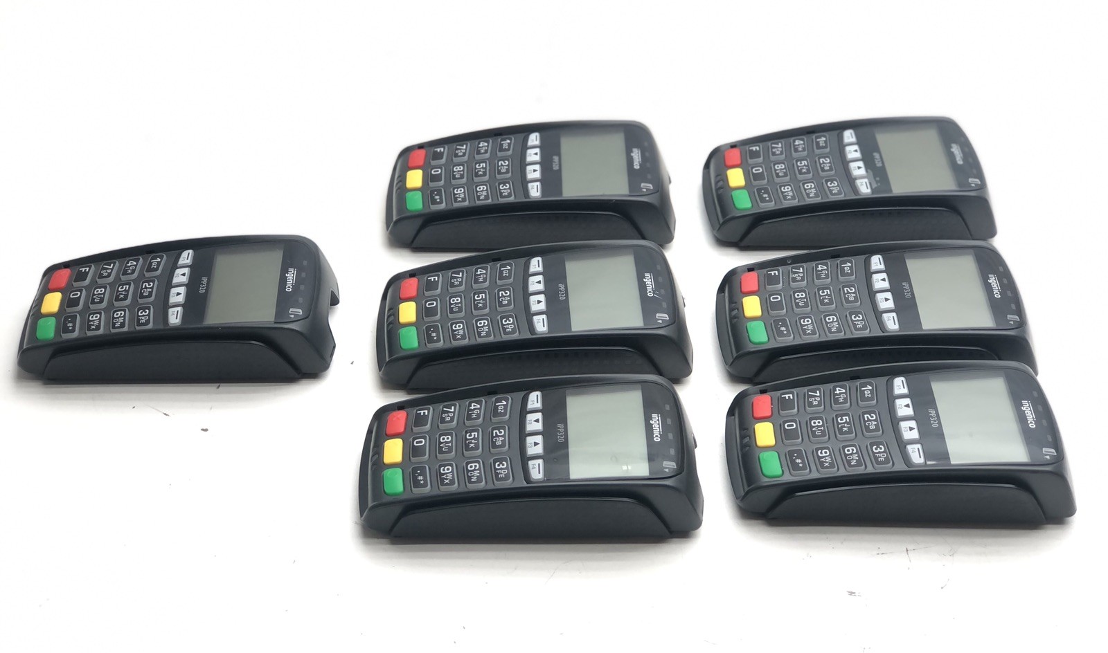 Lot of 7 Ingenico IPP320 Payment Credit Card Terminal No Cord