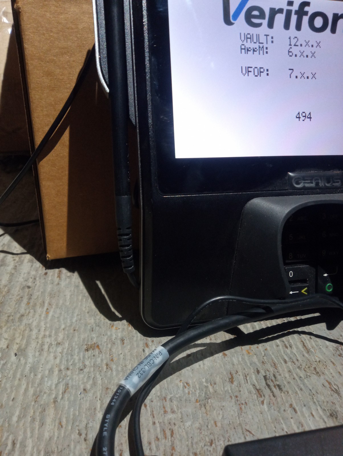 VeriFone MX925 MX925CTLS Genius by Cayan POS Credit Card Payment Terminal Tested