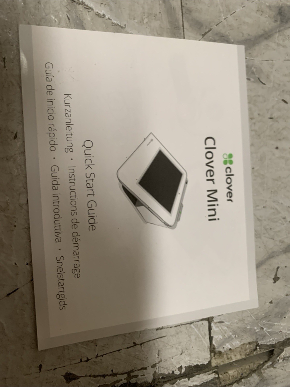 Clover Cable YJ3 Mini Triangle Hub (1HYNZZZ0168) for Clover Mini With Adapter