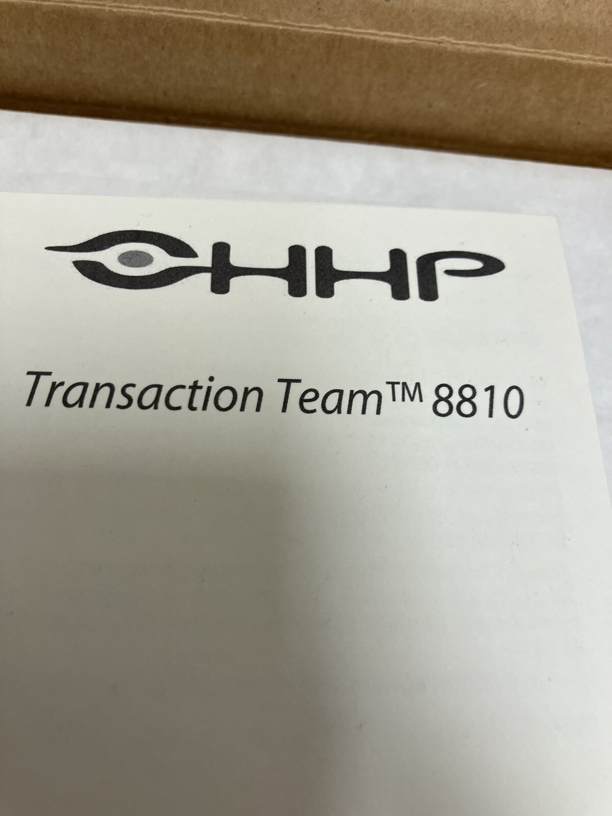 HHP HandHeld Products Retail POS Transaction Terminal Signature Pad TT8810-ME