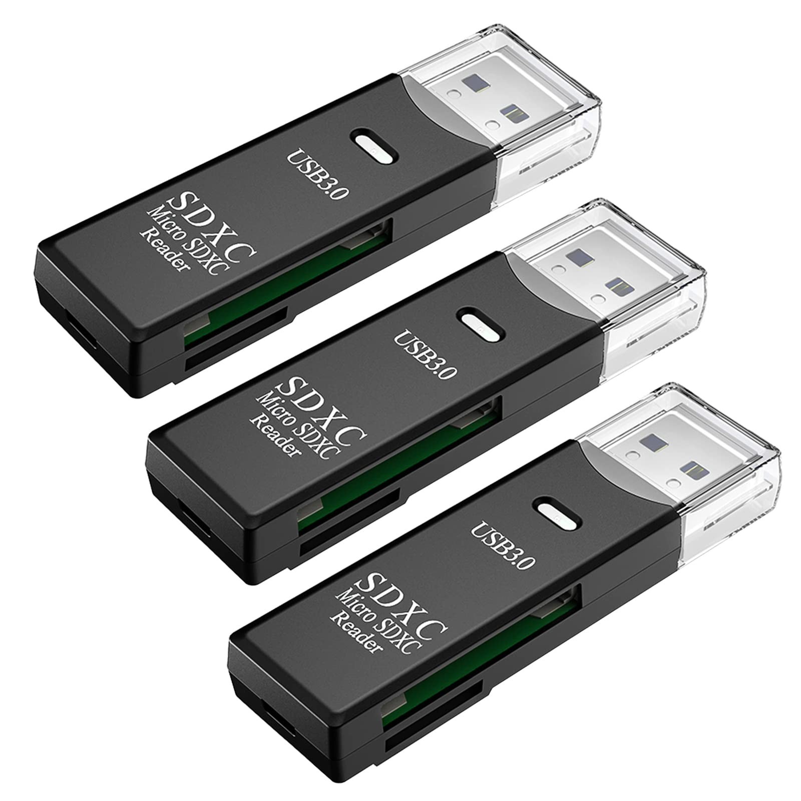 USB3.0 Micro SD Card Reader, 5Gbps 2-in-1 SD Card Reader to USB Adapter, Wans…