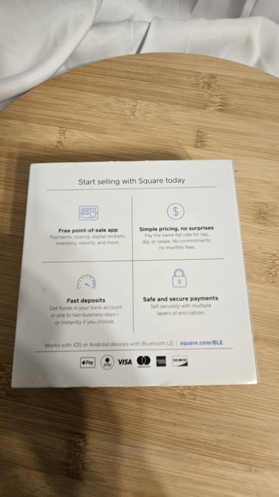 Square Reader Contactless & Chip Credit Card Reader A-SKU-0485