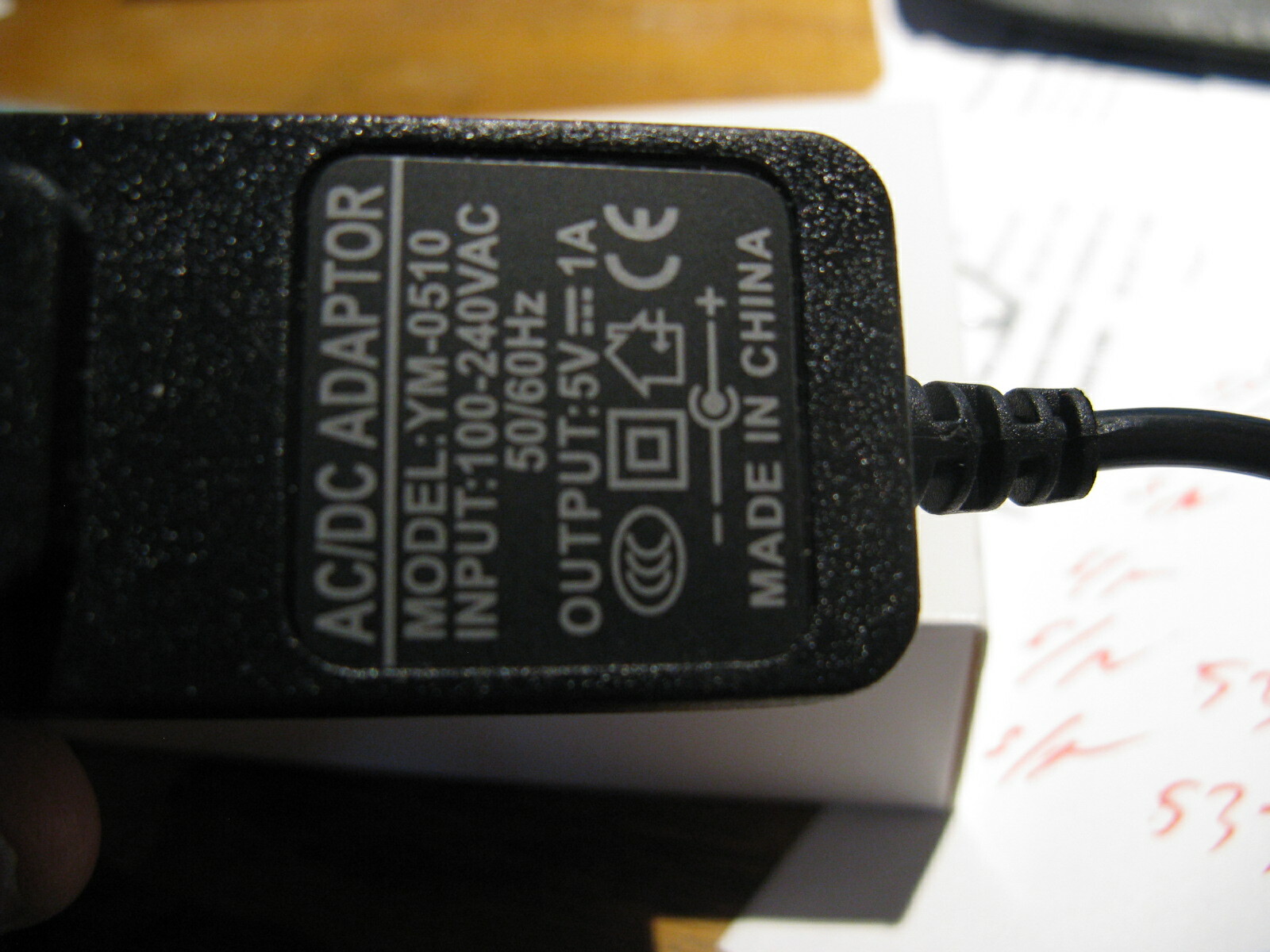 Ingenico iWL200 BASE WALL POWER CHARGER (used with iWL250/252/255 models)