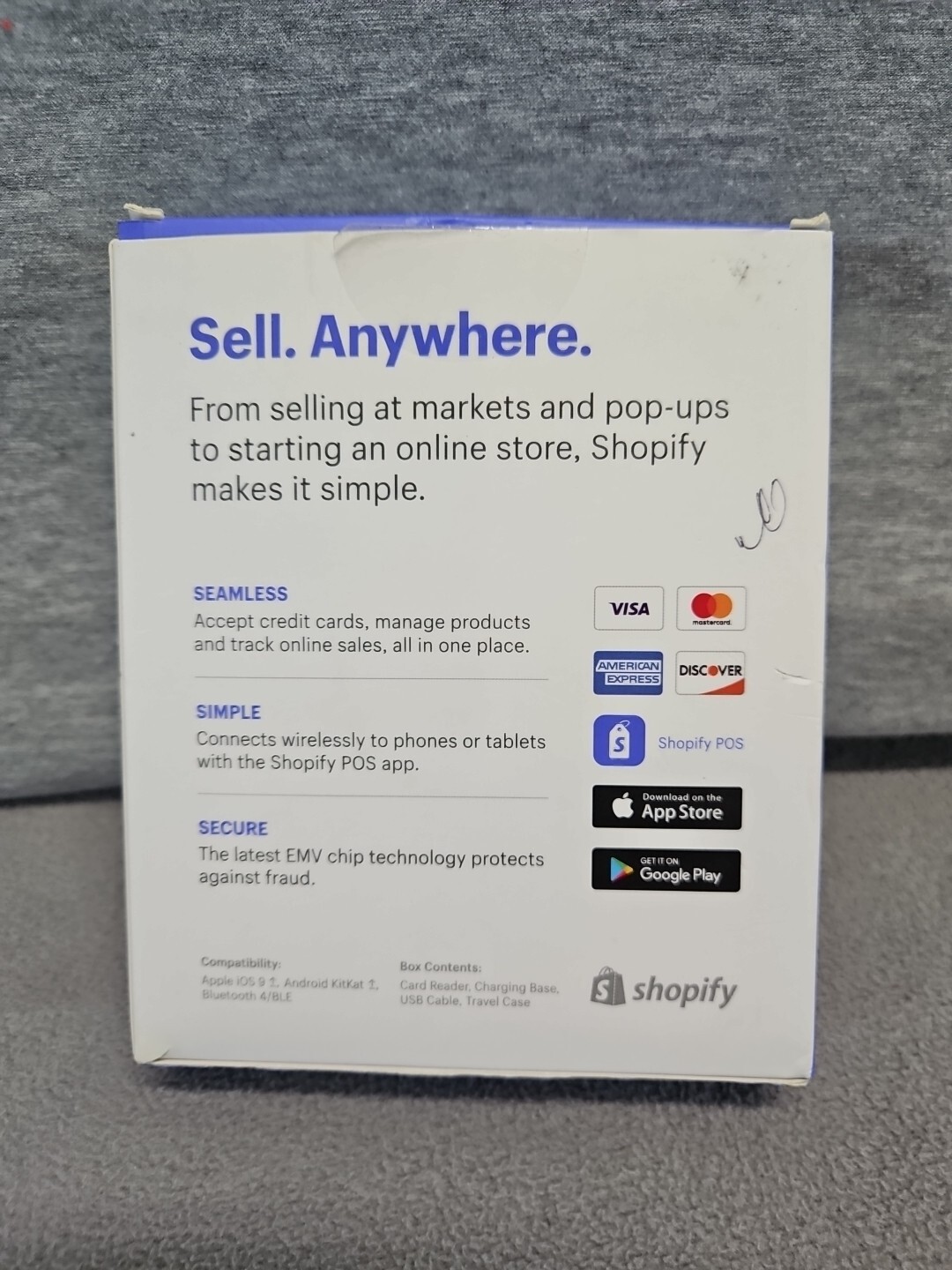 Shopify Chip And Swipe Reader Credit Card Reader (1s9)