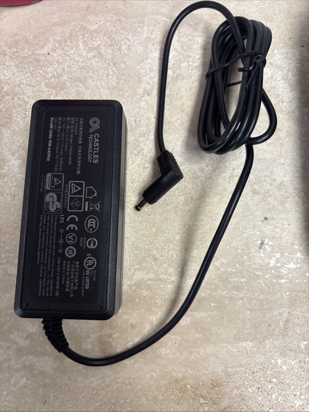 Dejavoo Z9 VEGA3000 ~ WiFi / 4G Credit Card Payment Terminal with Power Supply