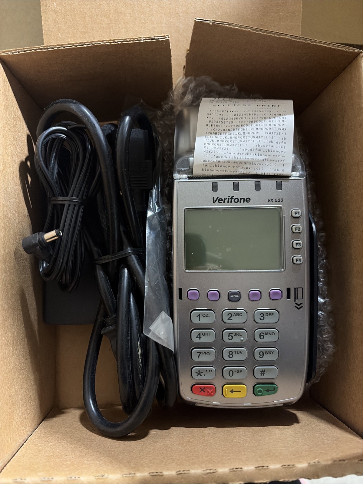 Verifone VX520 Credit Card Machine Terminal Reader CHASE