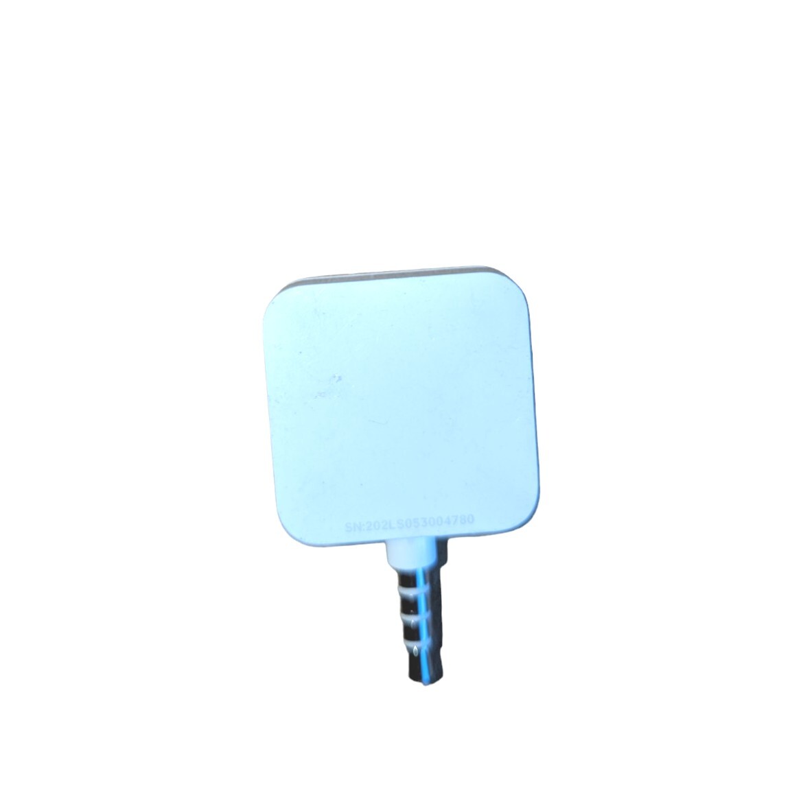 Square Credit Debit Card Reader Mobile Devices 3.5mm Headphone Jack White