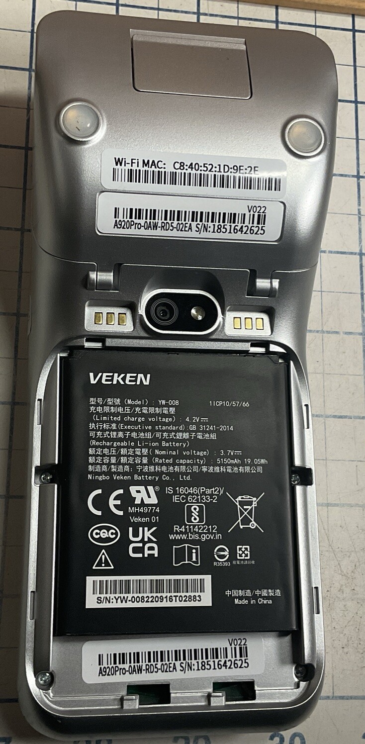 PAX A920 Pro Smart Mobile Tablet Terminal