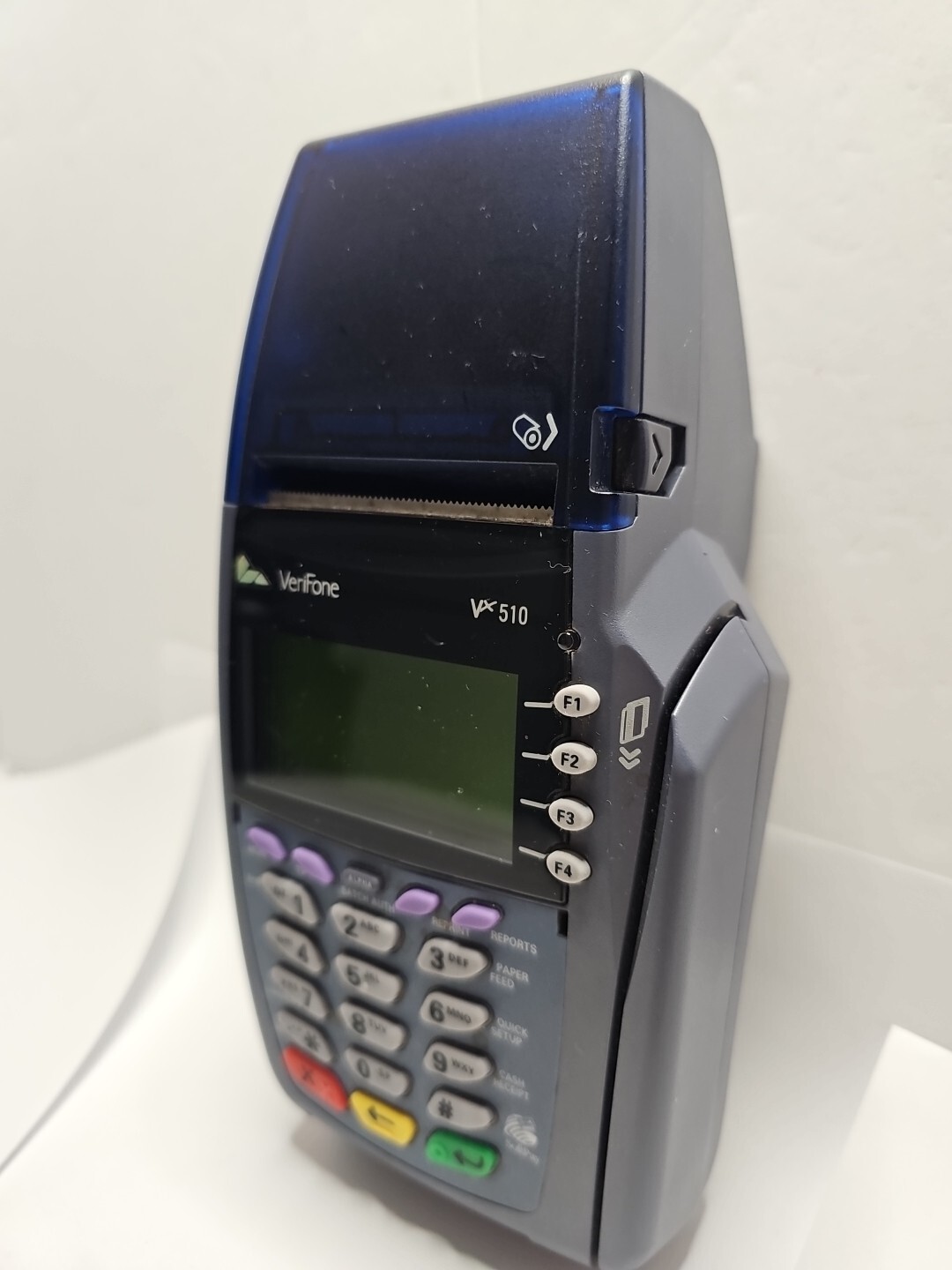 Verifone VX510 Credit Card Terminal Omni 5100 FOR PARTS NOT WORKING NO POWER SUP