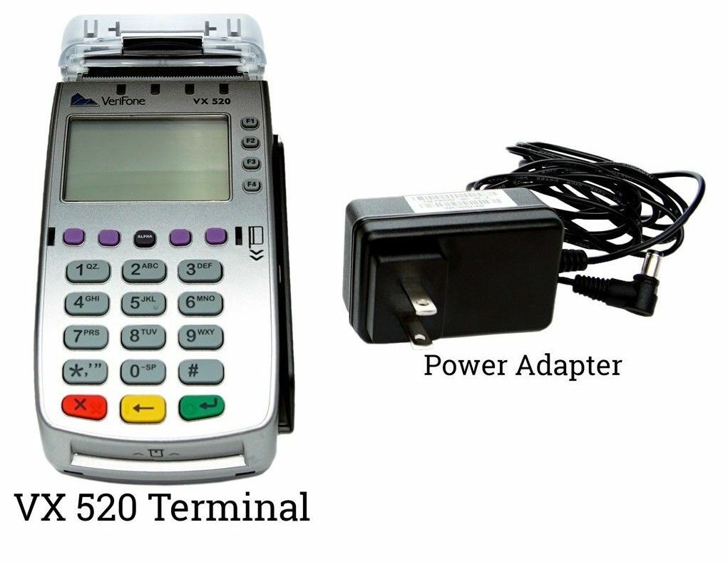 VeriFone Vx520/NFC P/N M252-653-A3-NAA-3 plus PIN debit encrypted for Elavon