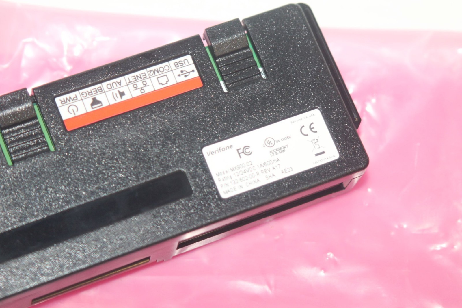 NOS – Verifone MX900-02 Input Output Network Ethernet Audio Module 132-602-00-R