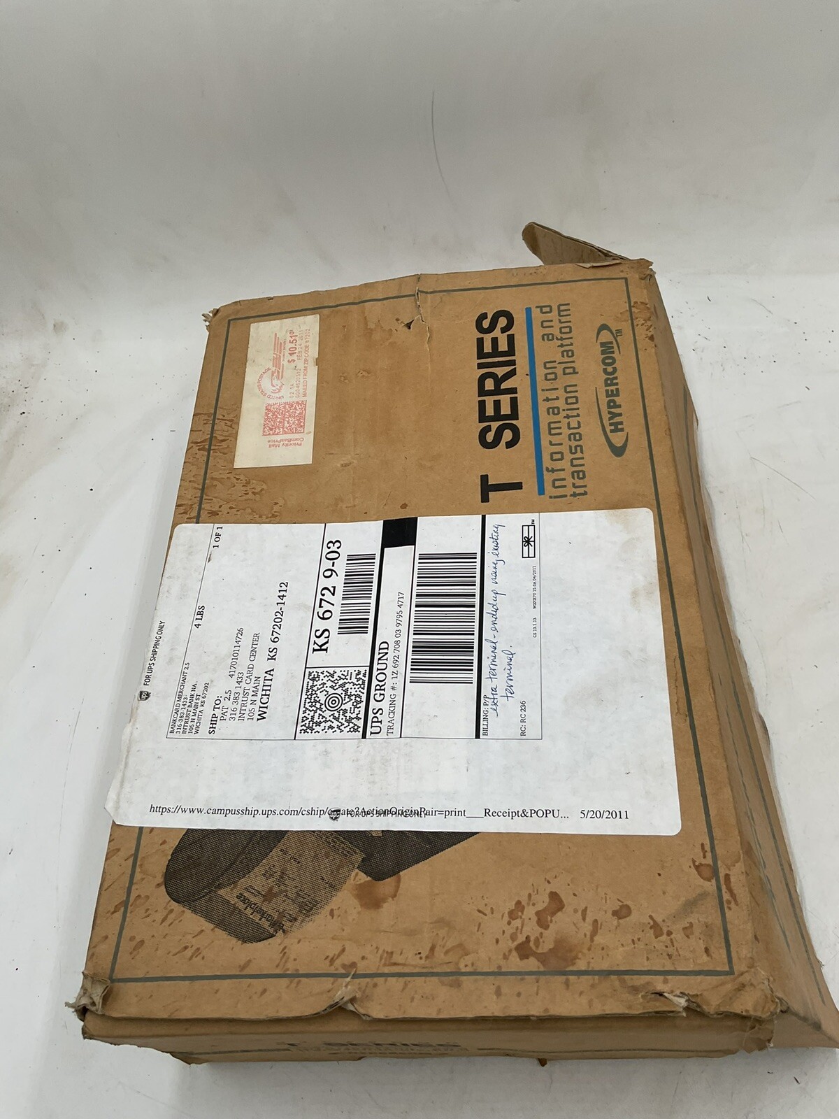 Hypercom T Series Model T7PLUS Credit Card Machine New Open Box