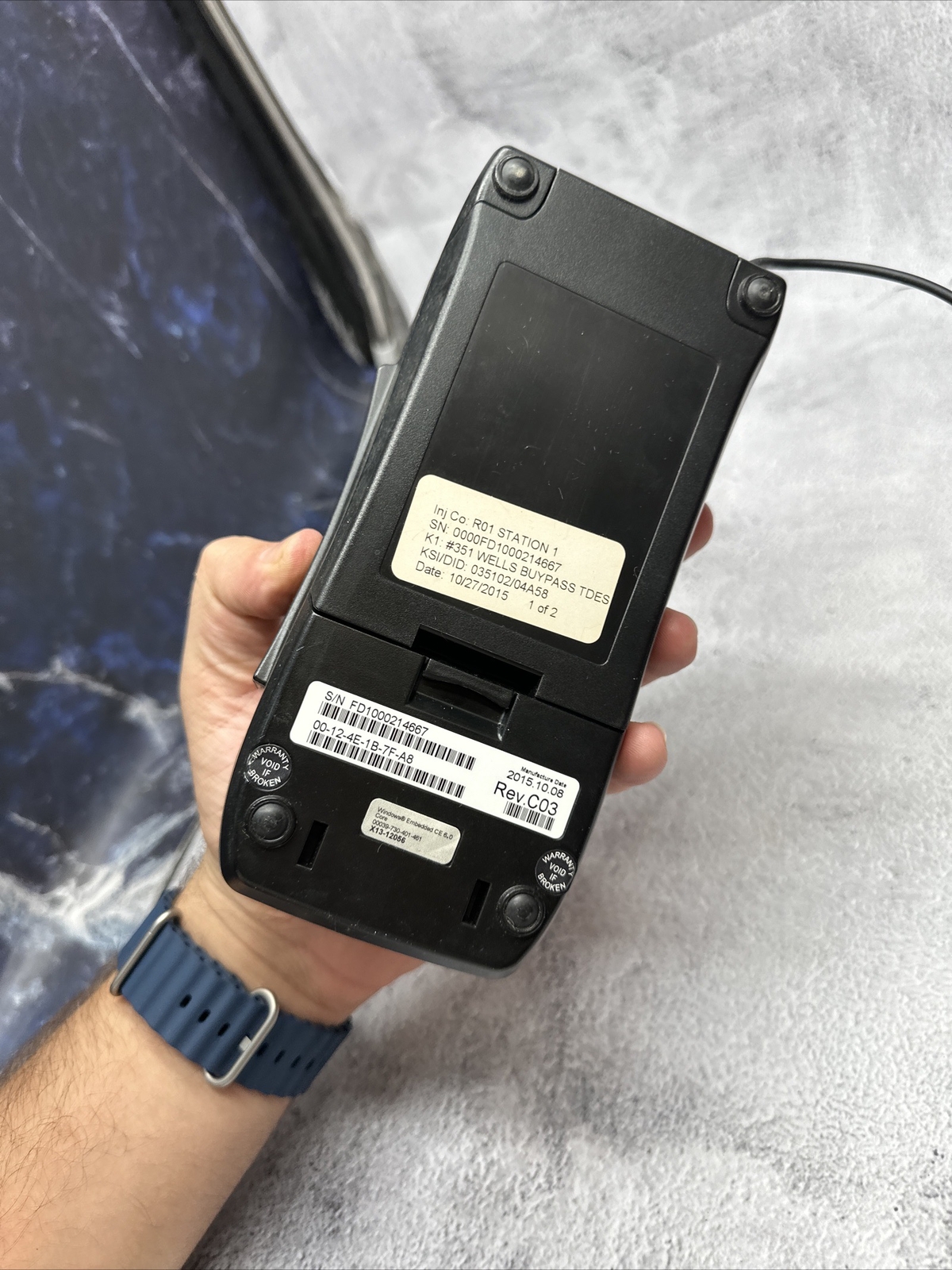 First Data FD130 Duo Credit/Debit Card Machine POS Terminal 0