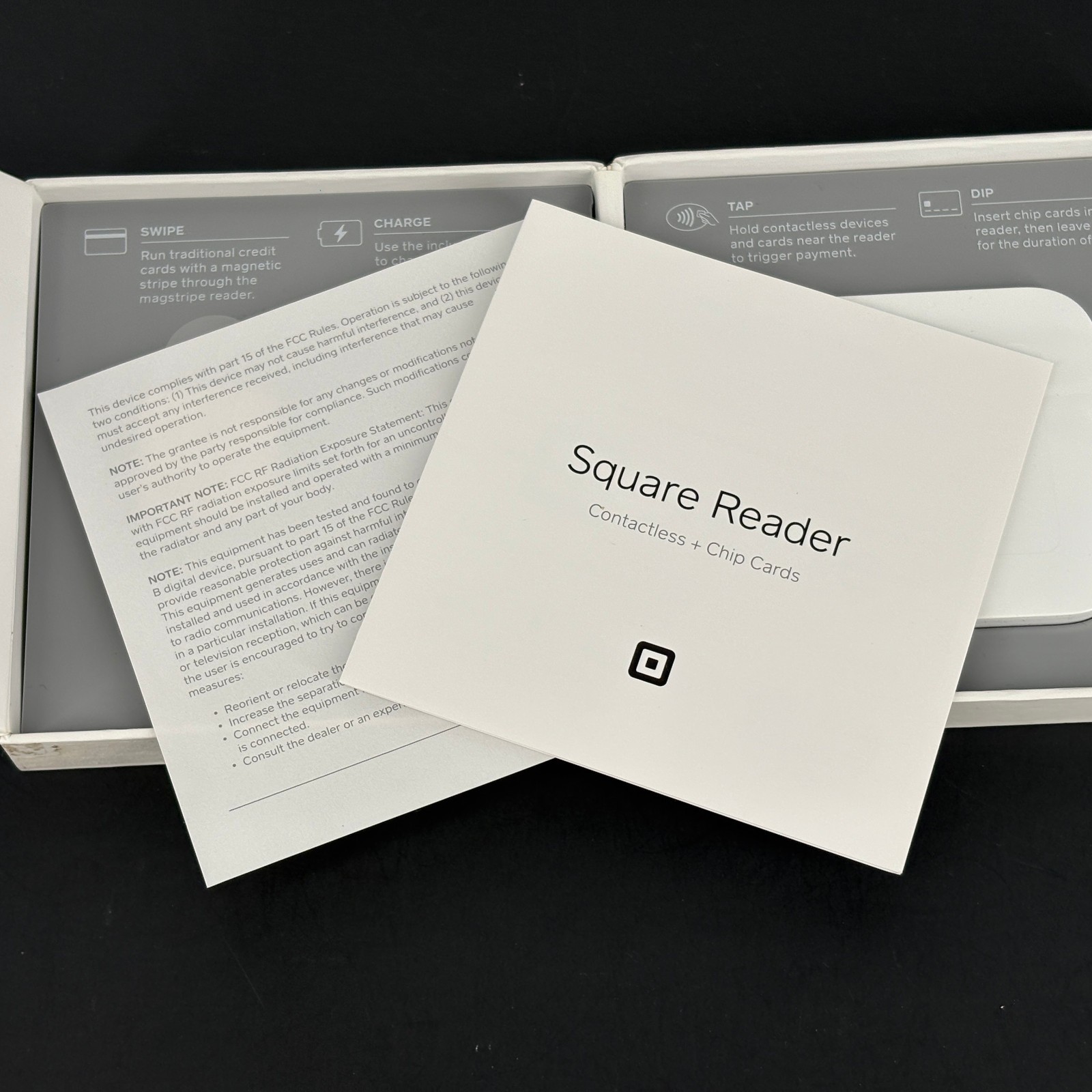 Square Credit Card Reader for Contactless Chip Model S6 Used – Tested