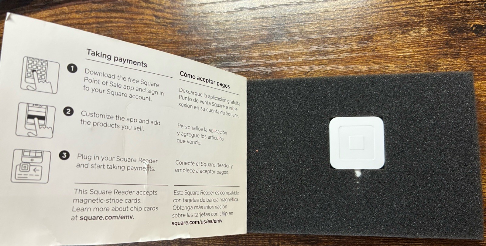 Square Credit and Debit Card Reader (A-PKG-0223-04)