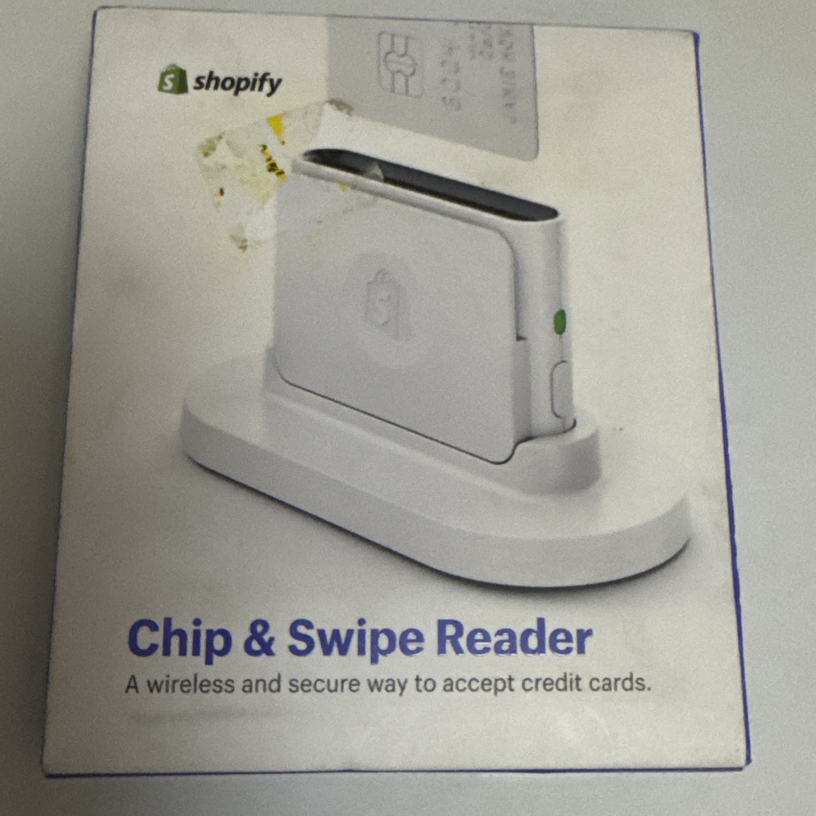 Shopify Chip & Swipe Reader – White (8541732075)