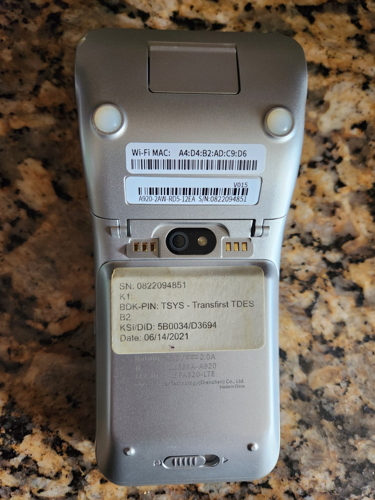 PAX A920-Pro PayAnywhere Smart Mobile Payment Terminal