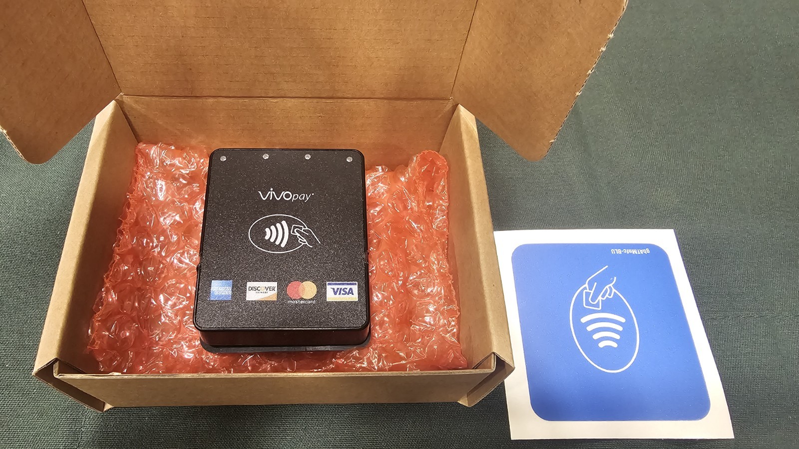 ATM NFC READER UPGRADE KIT NEW GENMEGA ONYX Contactless MOBILE PAY EMV G3000