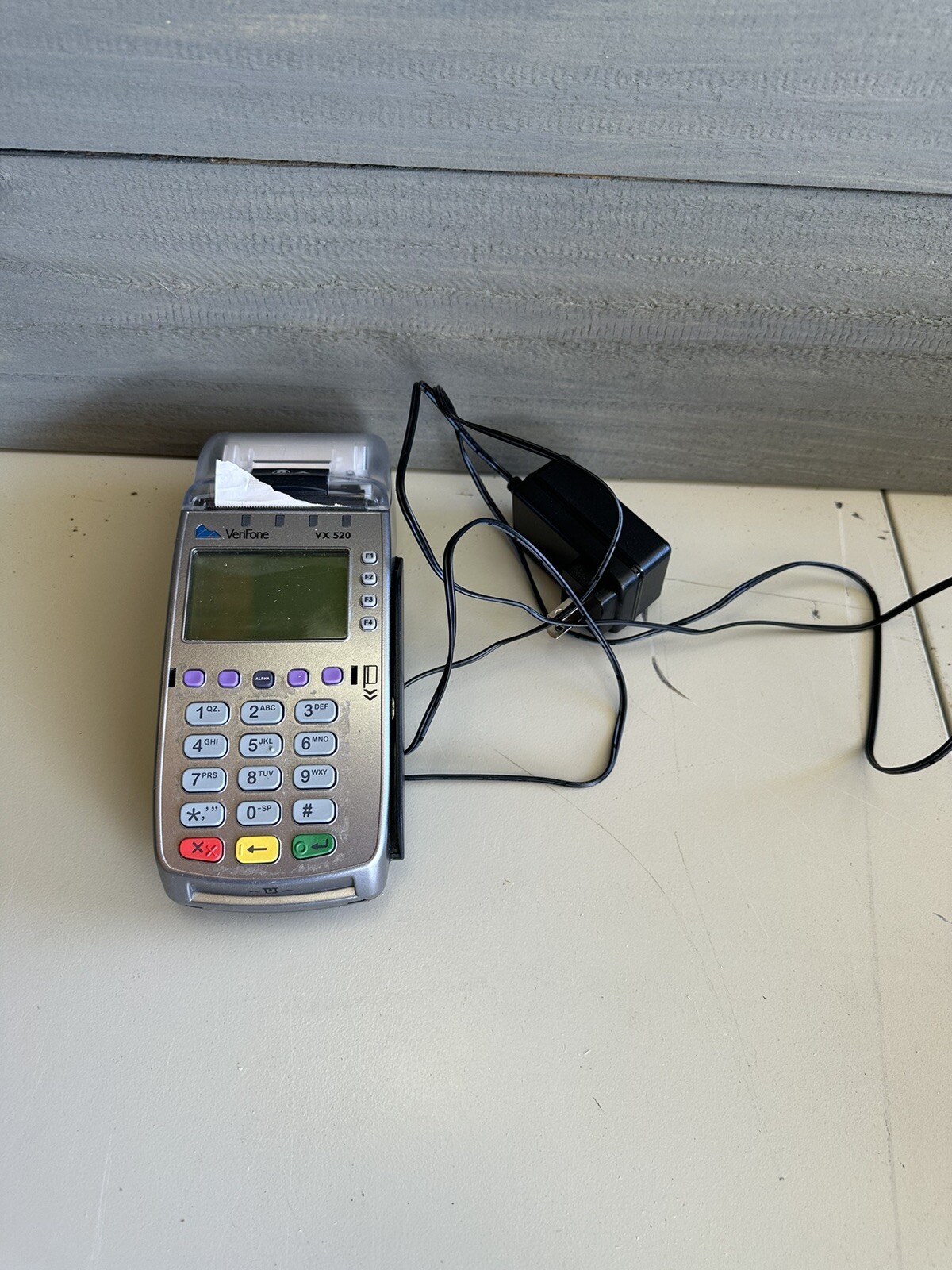 Verifone VX520 Credit Card POS Terminal DIAL/ETH/CTLS/EMV Chip Reader-OPEN BACK