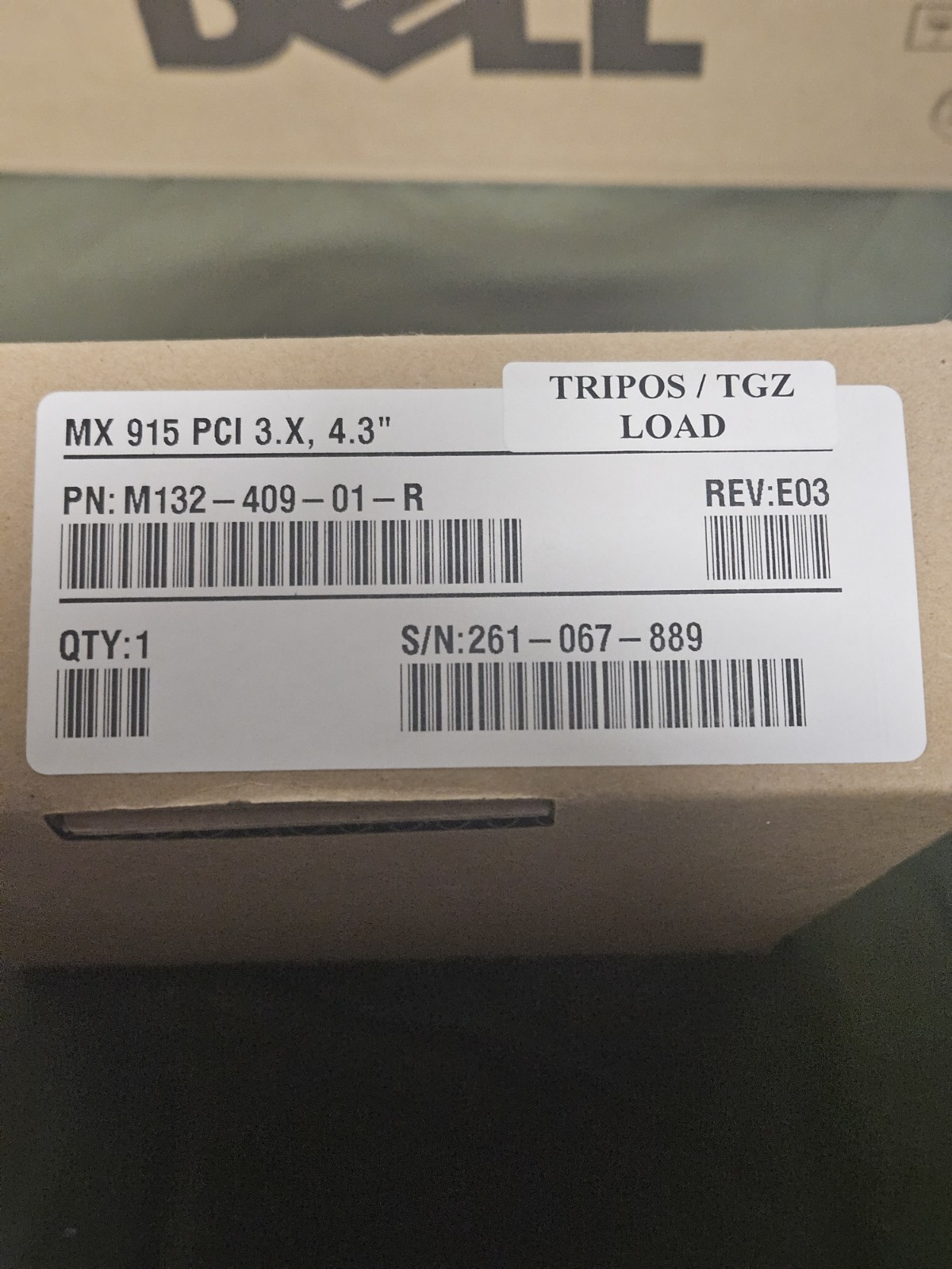 NEW- Verifone MX915 Credit Card Terminal M177-409-01-R Pinpad/Keypad – COMPLETE