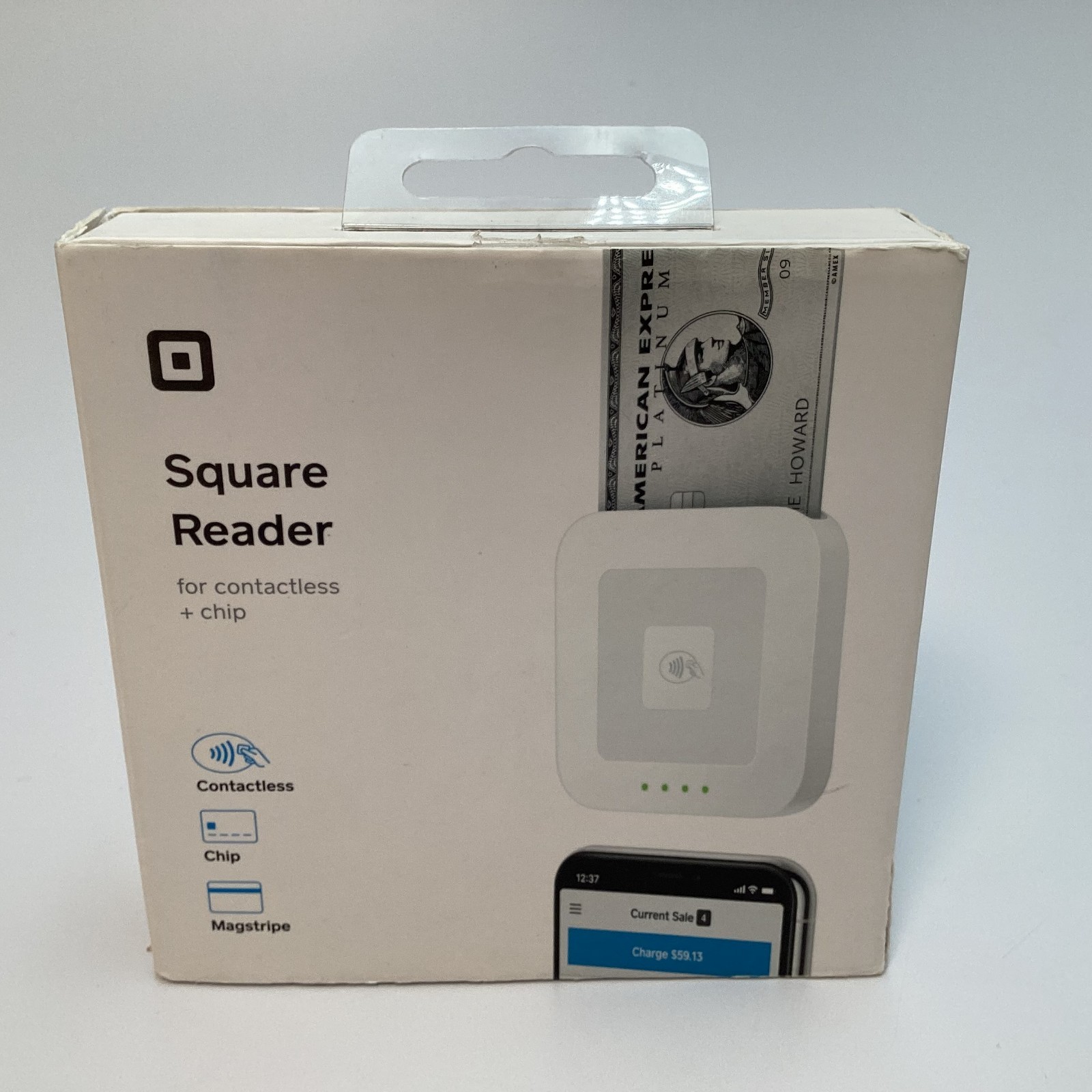 Square A-SKU-0485 Reader for Contactless & Chip w/ Magstripe Bluetooth – Used