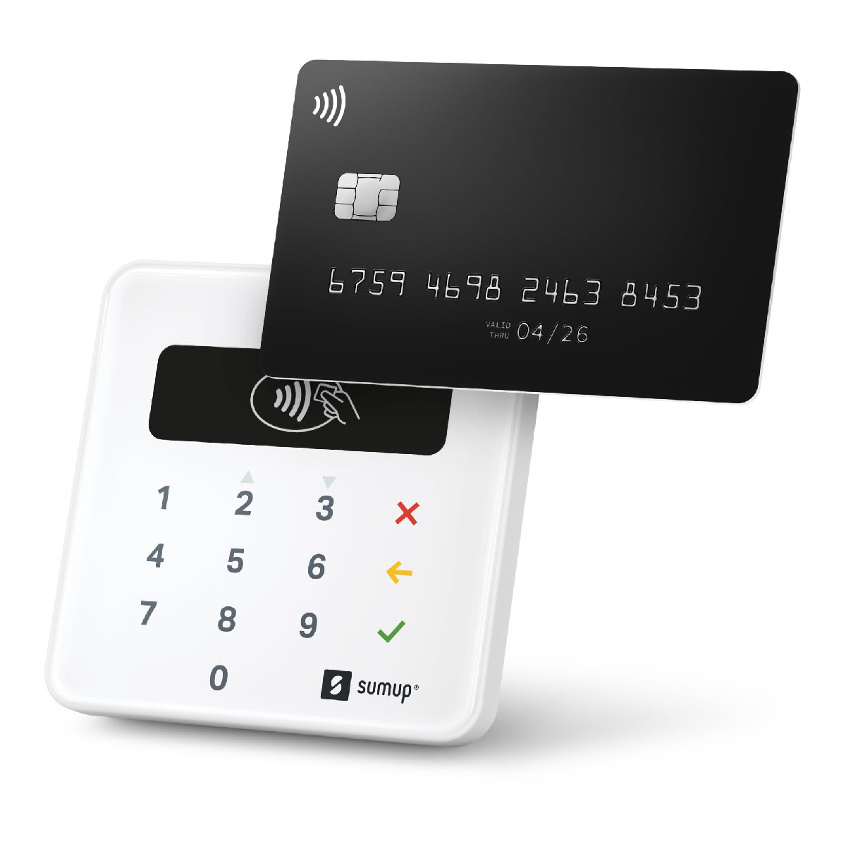 Sumup Plus Card Reader Bluetooth – Nfc Rfid Credit Card Reader For Smartphone