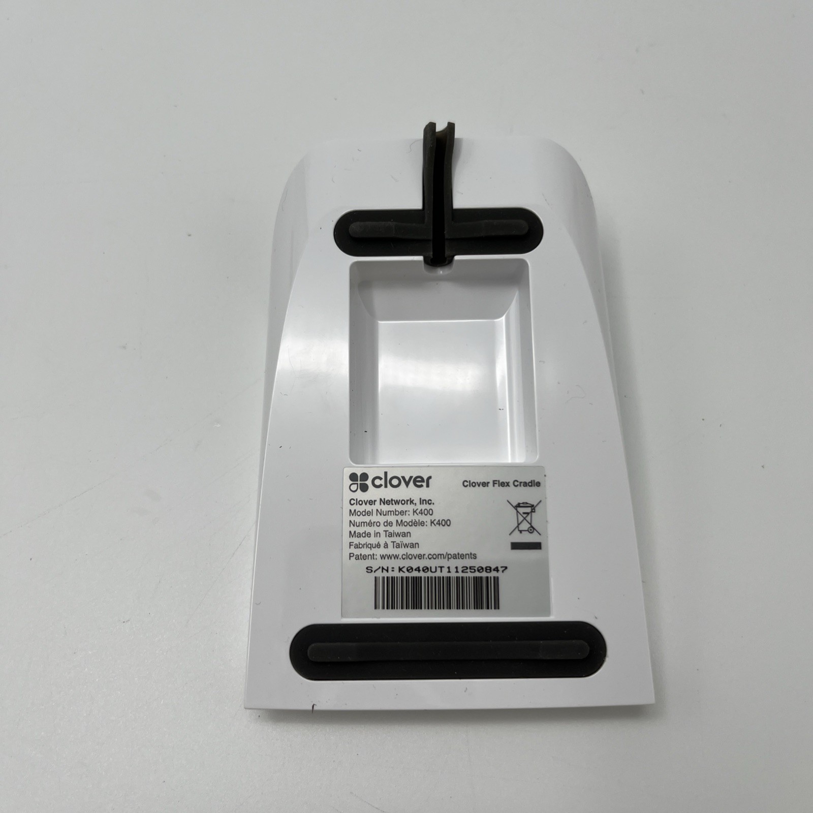 Clover Flex Charging Cradle K400 – No Power Cable