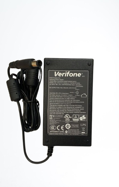 VeriFone PWR179-004-01-B FSP060-RTAAN2 24V 2.5A Adapter for VX520 570 810 820