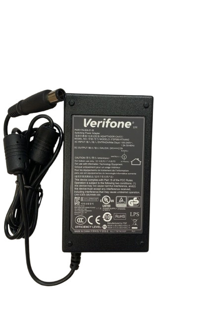 VeriFone PWR179-004-01-B FSP060-RTAAN2 24V 2.5A Adapter for VX520 570 810 820