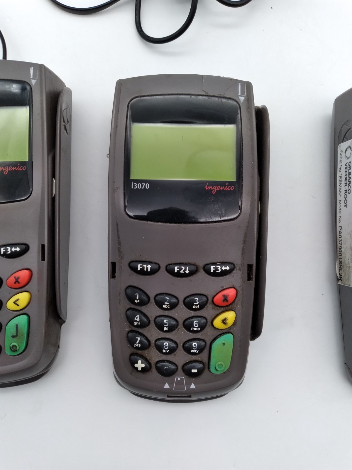Lot of 4 – Ingenico I3070 Pin Pad USB/RS232 / Gilbarco PA0379001SHL3R